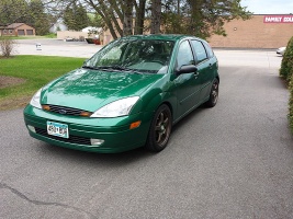 2004 Ford Focus with 17x7 Speedy Lite 5 wheels