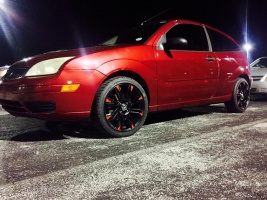 2003 Ford Focus with Enkei GW8 wheels