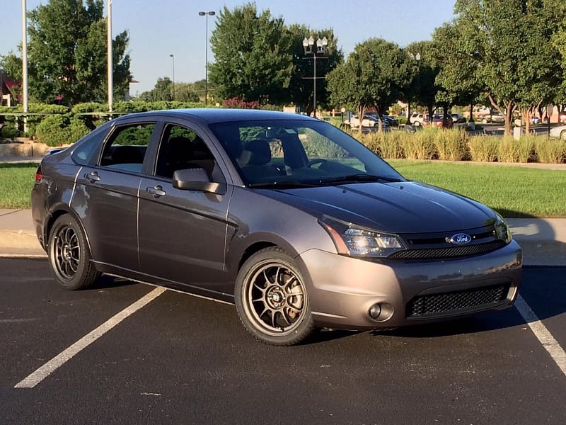 2011 Ford Focus with 17x7 TR Motorsport FF10 wheels