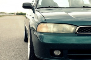 1996 Subaru Legacy with 18x8.5 Stern ST-11 wheels