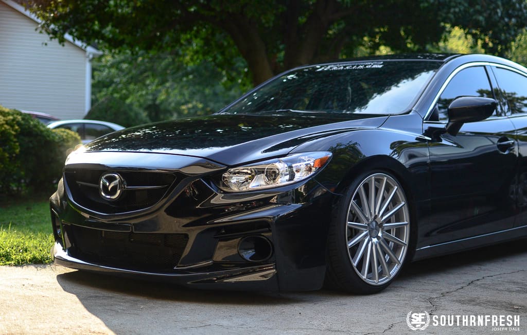2015 Mazda Mazda6 with 20x9 Vossen VFS2 wheels