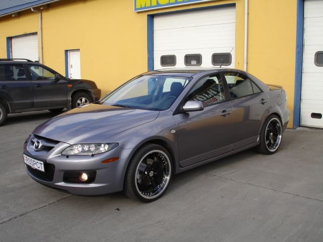 2006 Mazda Speed6 with 20x8 wheels