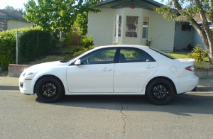 2006 Mazda Speed6 with 18x8 OZ Ultraleggera wheels