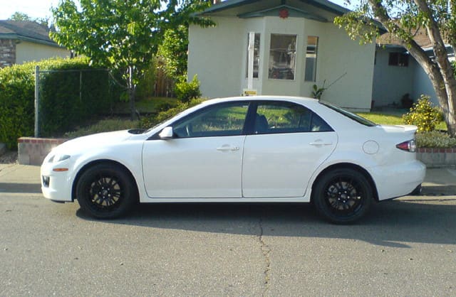 2006 Mazda Speed6 with 18x8 OZ Ultraleggera wheels