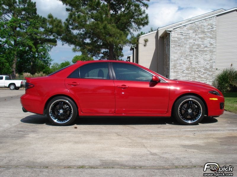 2006 Mazda Speed6 with 18x7.5 Diamo 25 Karat wheels