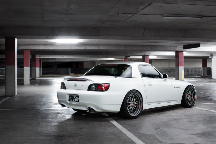 2001 Honda S2000 with 18x10 BBS LM wheels