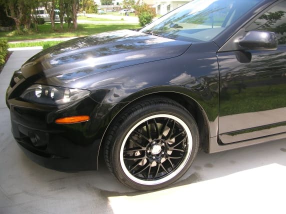 2006 Mazda Speed6 with 18x7.5 Exel Radius wheels