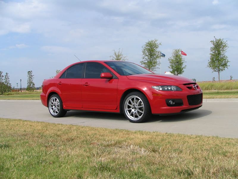 2006 Mazda Speed6 with 18x8 Rota Tarmac 3 wheels