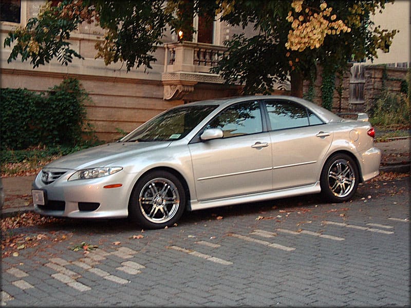 2003 Mazda Mazda6 with 17x7 Kazera KZ-V wheels
