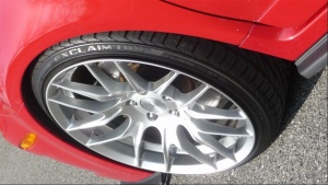 2006 Mazda Speed6 with 19x9.5 BE GTS-AV wheels