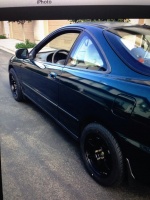 1995 Honda Civic with 15x8 wheels