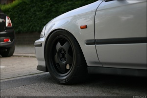 2000 Honda Civic with 15x7 King 3000 wheels