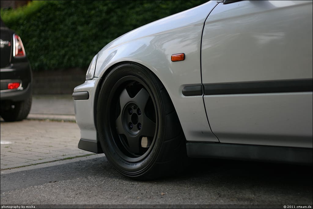 2000 Honda Civic with 15x7 King 3000 wheels