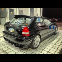 1995 Honda Civic with Enkei RPF1 wheels