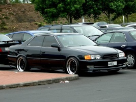 1998 Toyota Chaser with 18x9 Wolf S1P wheels