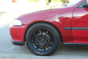 1994 Honda Civic with 15x8 Avid.1 wheels