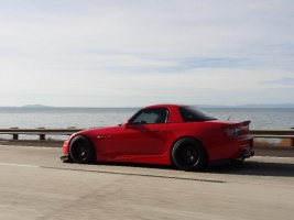 2000 Honda S2000 with 17x9 RAYS 57Xtreme wheels