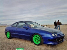 1999 Acura Integra with 15x7 wheels