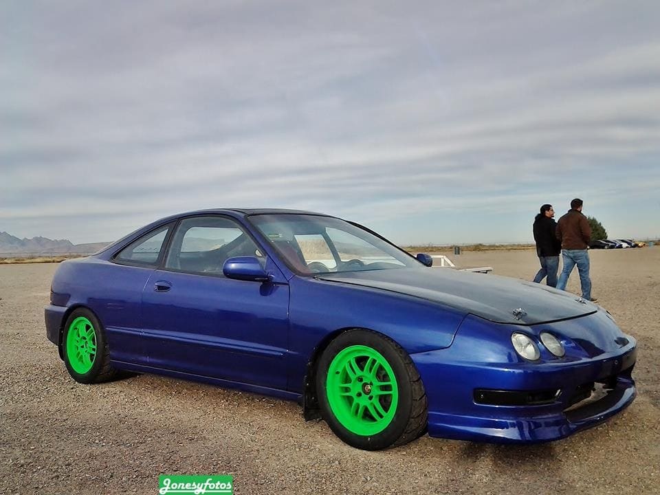 1999 Acura Integra with 15x7 wheels