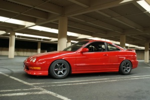1999 Acura Integra with 15x8 wheels