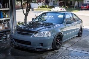 2004 Honda Civic with 15x7 wheels