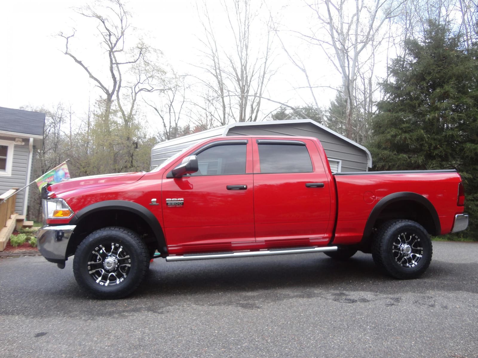 2012 RAM 2500 with 17x9 Ultra Baron wheels