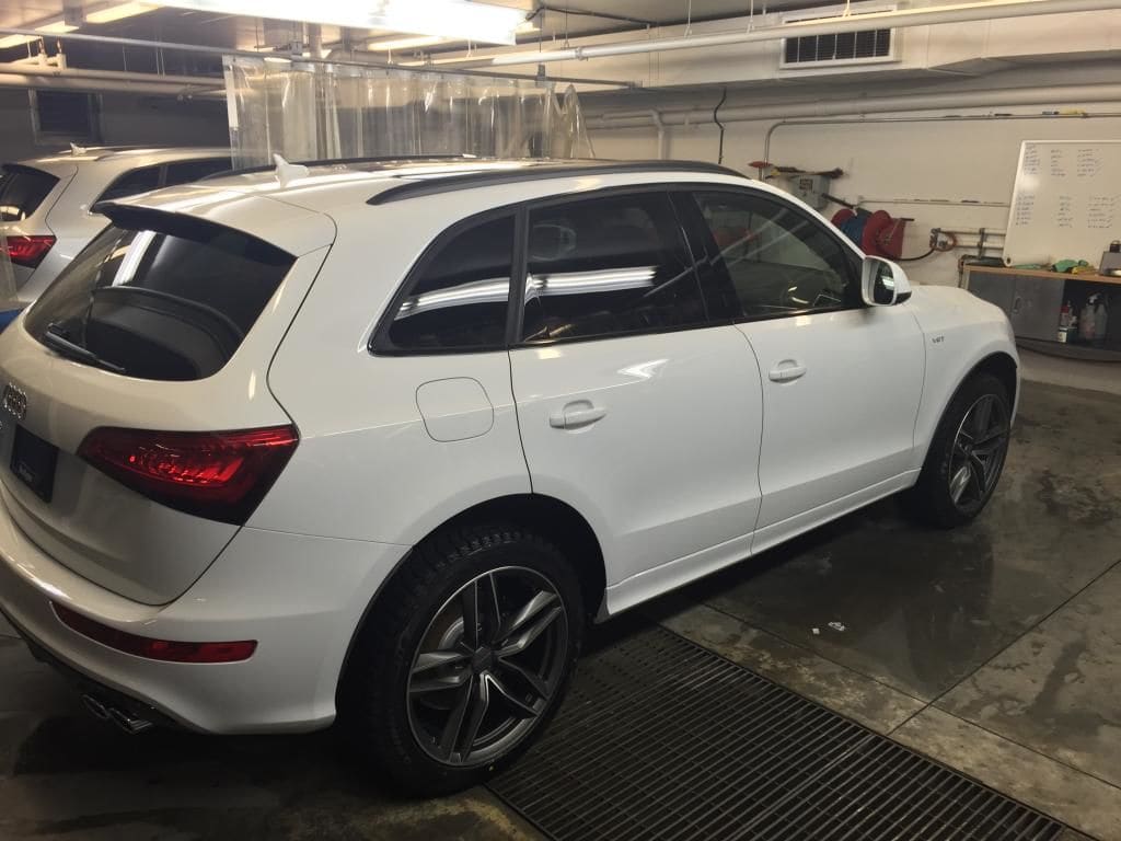 2015 Audi SQ5 with 20x9 Hartmann RS6 wheels