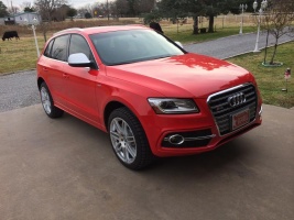 2015 Audi SQ5 with 20x9 Hartmann wheels