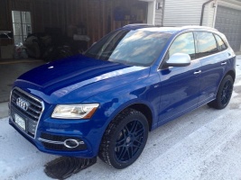 2014 Audi SQ5 with 20x10.5 Forgestar F14 wheels
