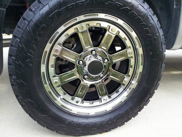 2011 Toyota Tundra with 20x9 American Outlaw Armor wheels
