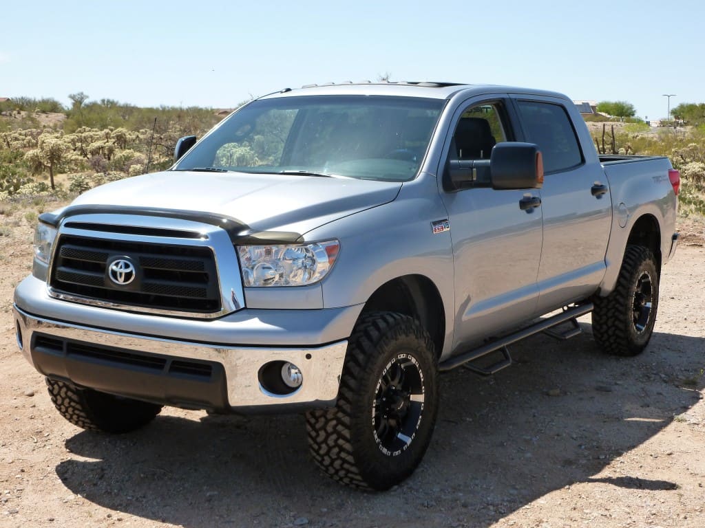 2010 Toyota Tundra with 18x9 Ballistic Wizard wheels