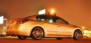2011 Nissan Altima with 19x9 PIAA Super Rozza wheels