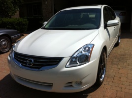 2011 Nissan Altima with 20x8.5 TSW Carthage wheels