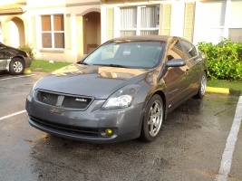 2011 Nissan Altima with 18x8.5 Varrstoen wheels
