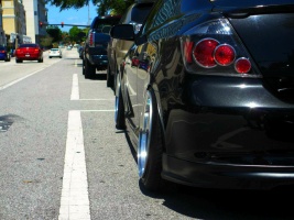 2009 Scion tC with 17x10 CCW Lm20 wheels