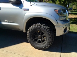 2014 Toyota Tundra with 18x9 Black Rhino Glamis wheels