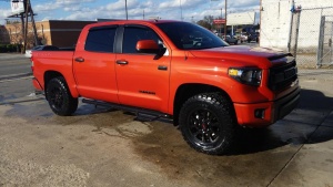 2014 Toyota Tundra with OEM Toyota wheels