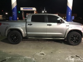 2013 Toyota Tundra with 20x9 Fuel Hostage wheels