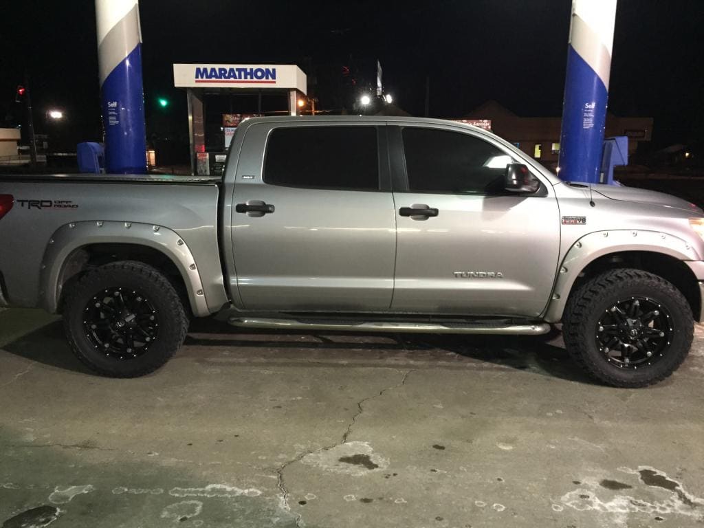 2013 Toyota Tundra with 20x9 Fuel Hostage wheels