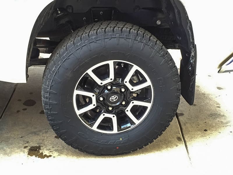 2015 Toyota Tundra with DC TRD wheels