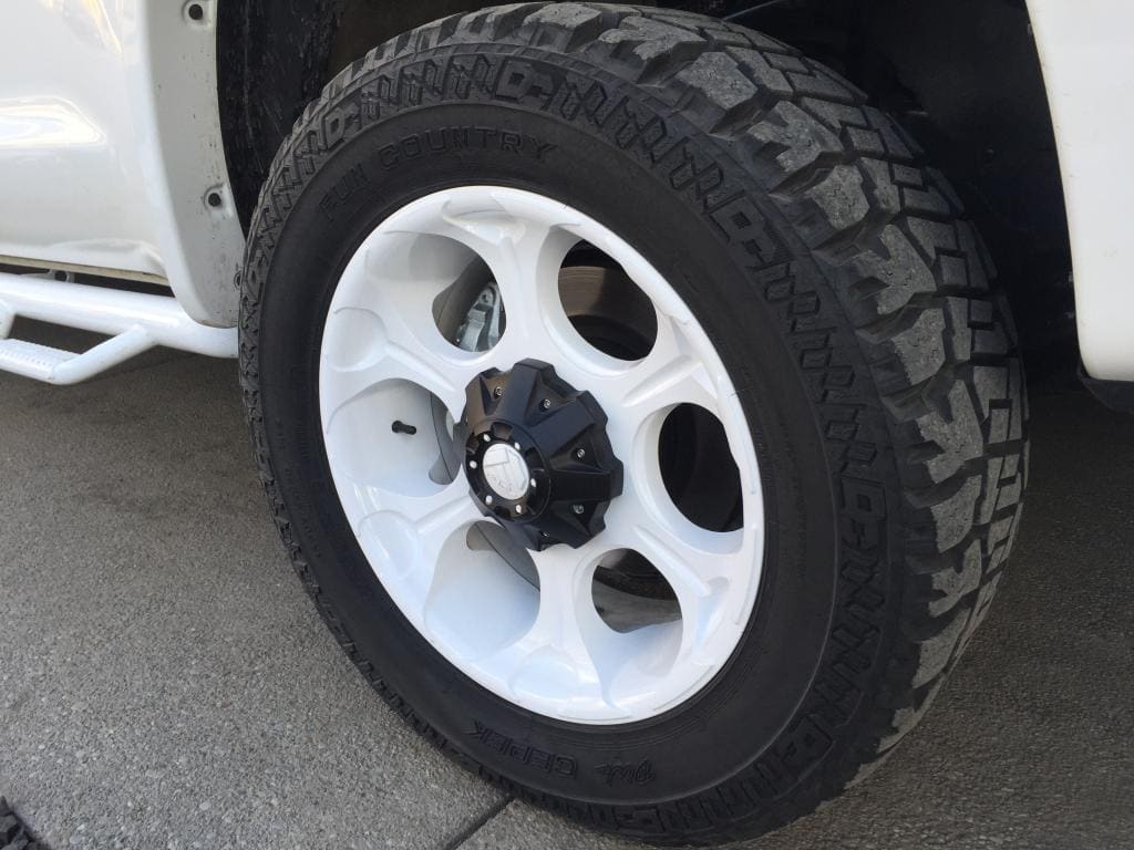 2015 Toyota Tundra with 20x10 Fuel Dune wheels