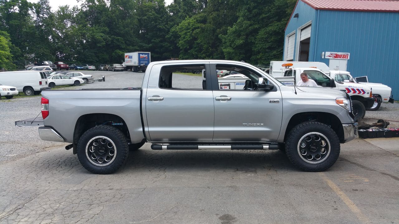 2015 Toyota Tundra with 20x9 Raceline Havoc wheels