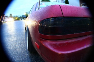 1992 Nissan S13 with 17x9 XXR 526 wheels