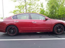 2012 Nissan Altima with Motegi MR116 wheels