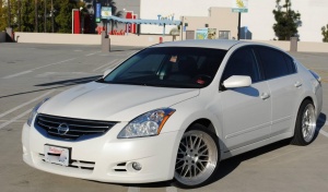 2012 Nissan Altima with 19x9.5 Varrstoen wheels