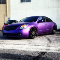 2012 Nissan Altima with 20x9 Vossen wheels