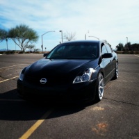 2012 Nissan Altima with 20x10 wheels