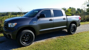 2012 Toyota Tundra with 20x9 Fuel Trophy wheels