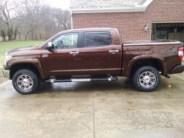2016 Toyota Tundra with 18x9 Fuel Hostage wheels
