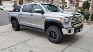 2014 Toyota Tundra with 20x9 Fuel Trophy wheels